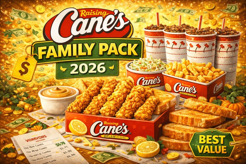 Raising Cane’s Family Pack 2026
