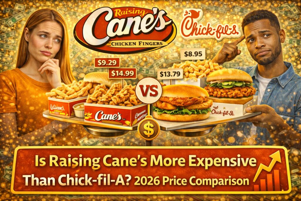 Is Raising Cane’s More Expensive Than Chick Fil A