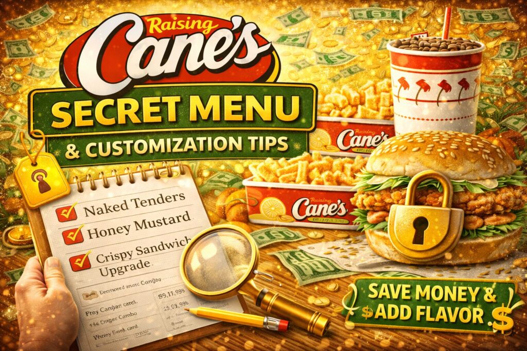 Raising Cane’s Secret Menu & Customization Tips